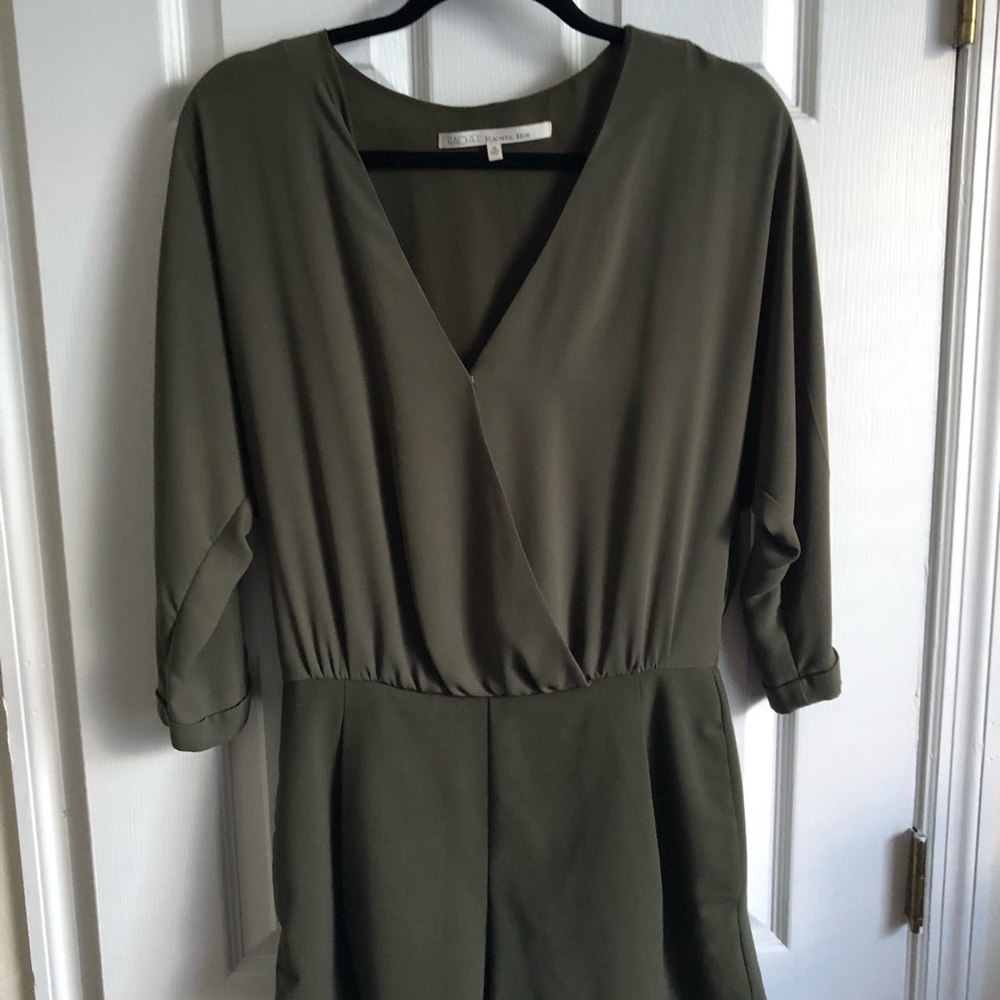 Rachel Roy Army Green Romper